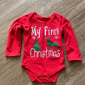 Red Christmas Baby Onesie18-24 months